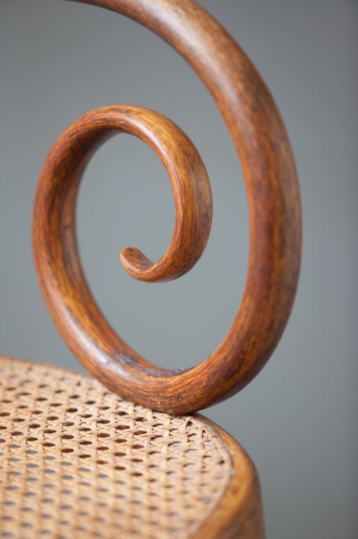 Rare and Early Michael Thonet Armchairs 2