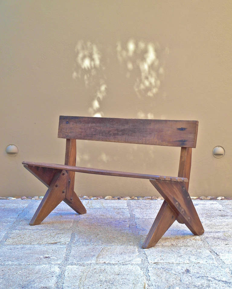 Ernesto Gallardo Modernist  Bench For Sale 1