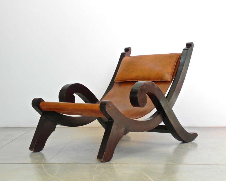 Mexican Pair Of Clara Porset Lounge Chairs