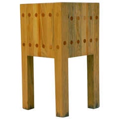 Vintage Sidetable from the Banco de Mexico Headquaters Designed By Ricardo Legorreta