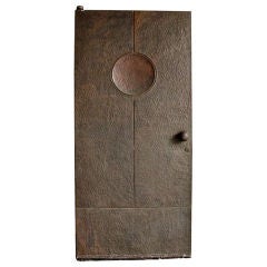 Vintage Ricardo Legorreta  Hand-Hammered Copper Door circa 1986