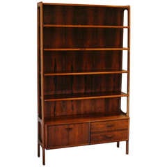 Vintage Danish Rosewood Bookcase