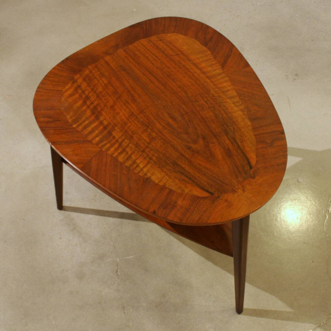 Mid-20th Century Vintage Danish Mahogany Side Table