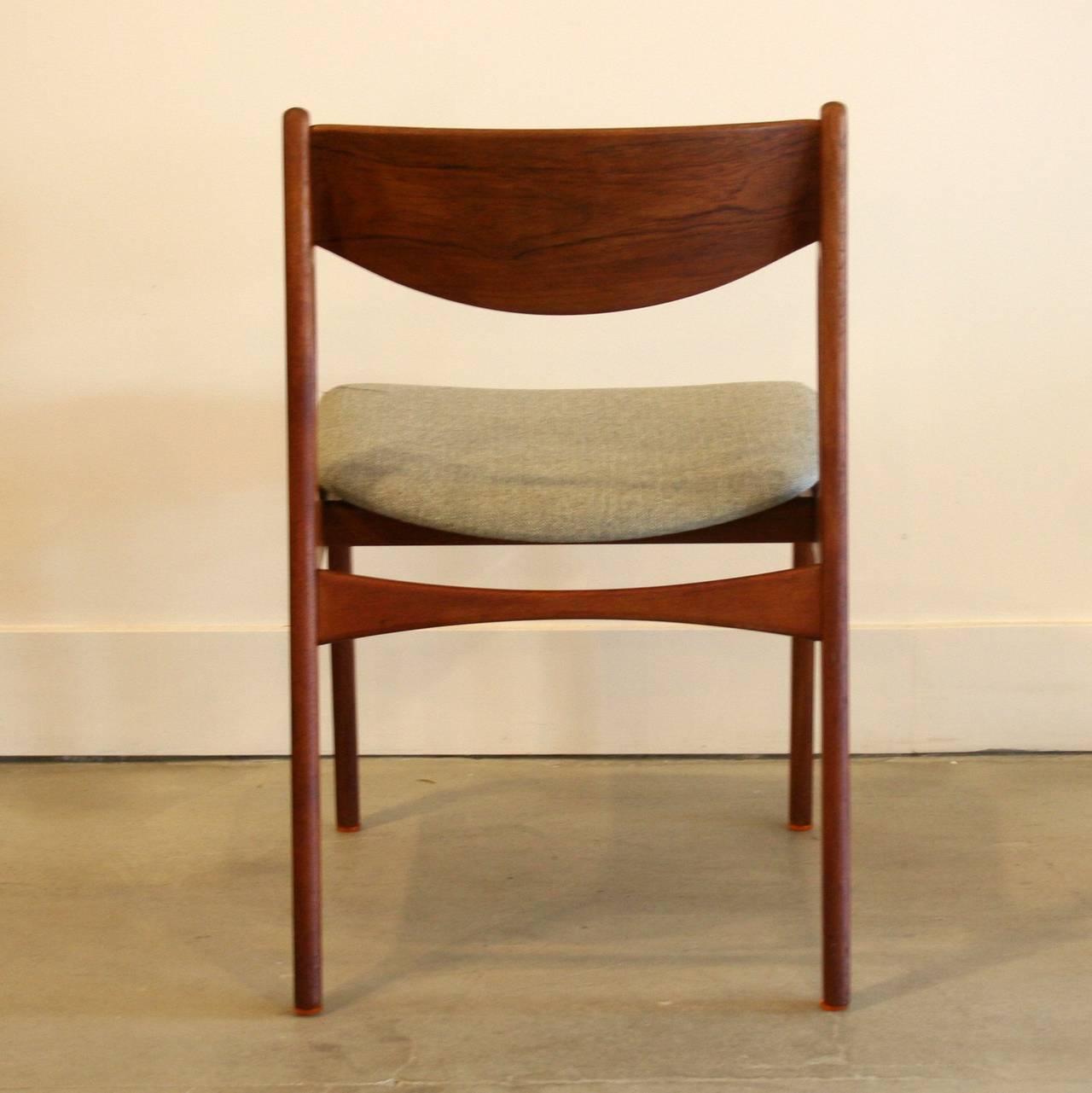 Mid-Century Modern Vintage Danish Teak Dining Chairs - Set of 6