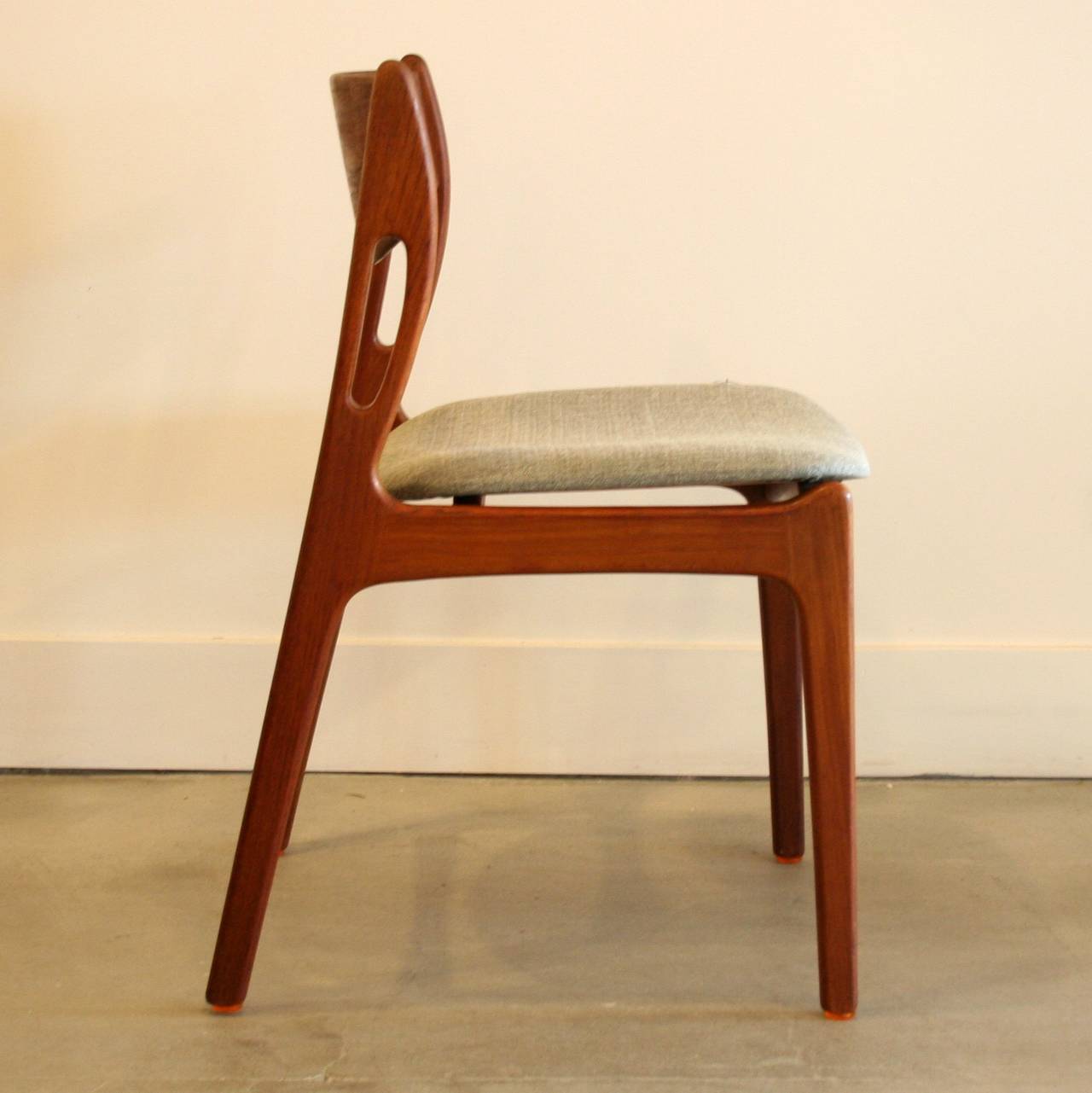 Mid-20th Century Vintage Danish Teak Dining Chairs - Set of 6