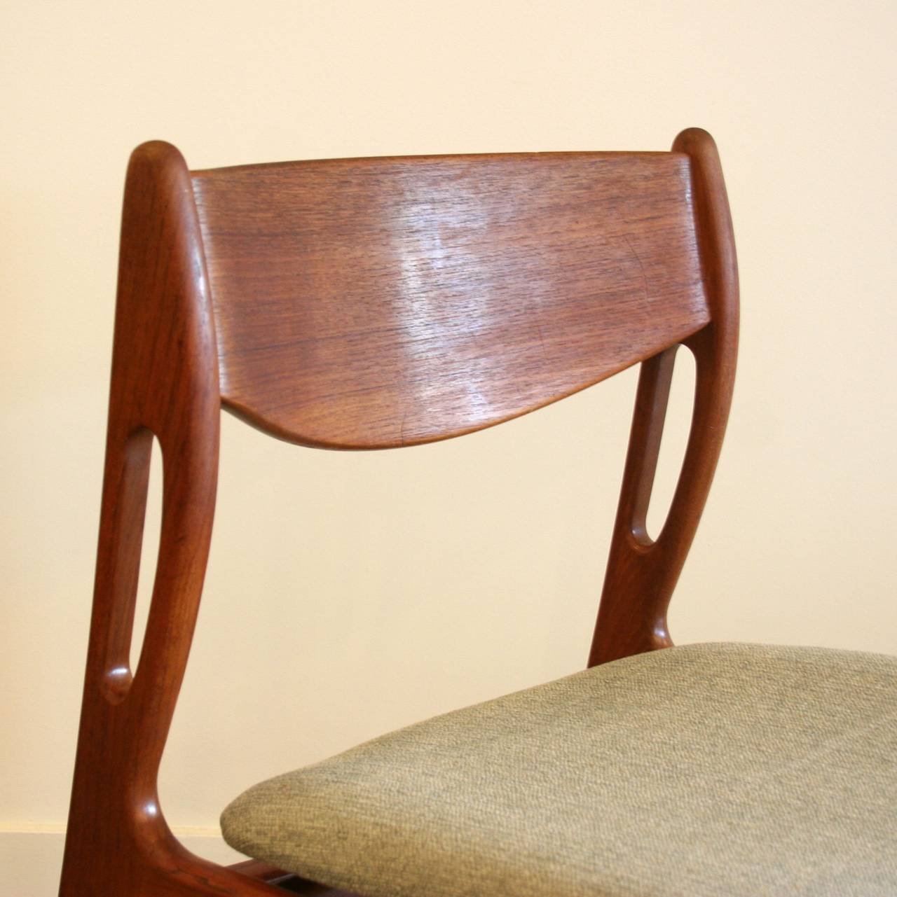 Vintage Danish Teak Dining Chairs - Set of 6 1