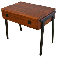 Vintage Danish Rosewood Sewing Table