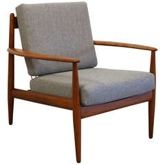 Vintage Beech Lounge Chair