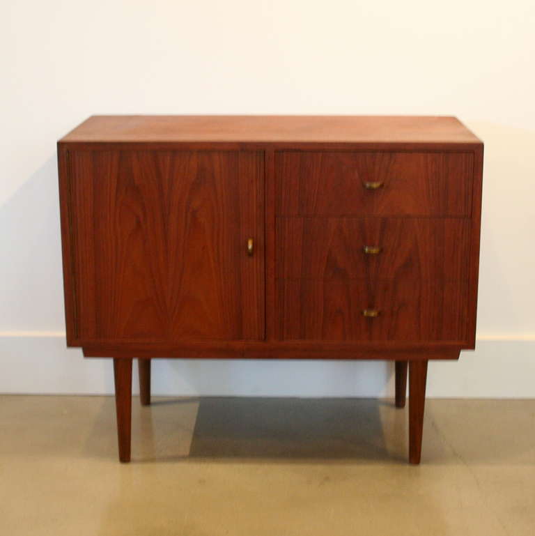 Mid-20th Century Vintage Teak Cabinet