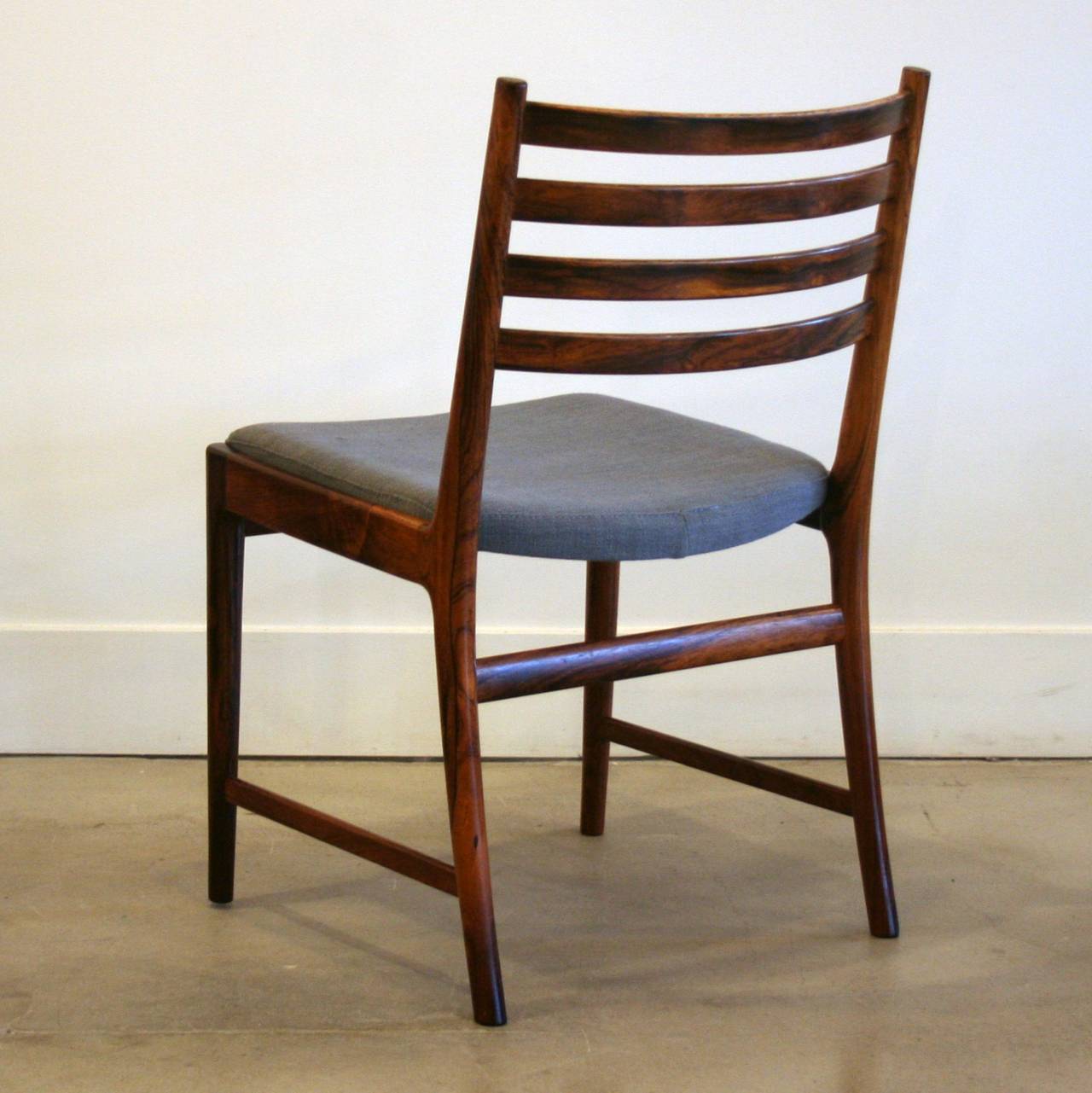Mid-20th Century Vintage Danish Rosewood Dining Chairs