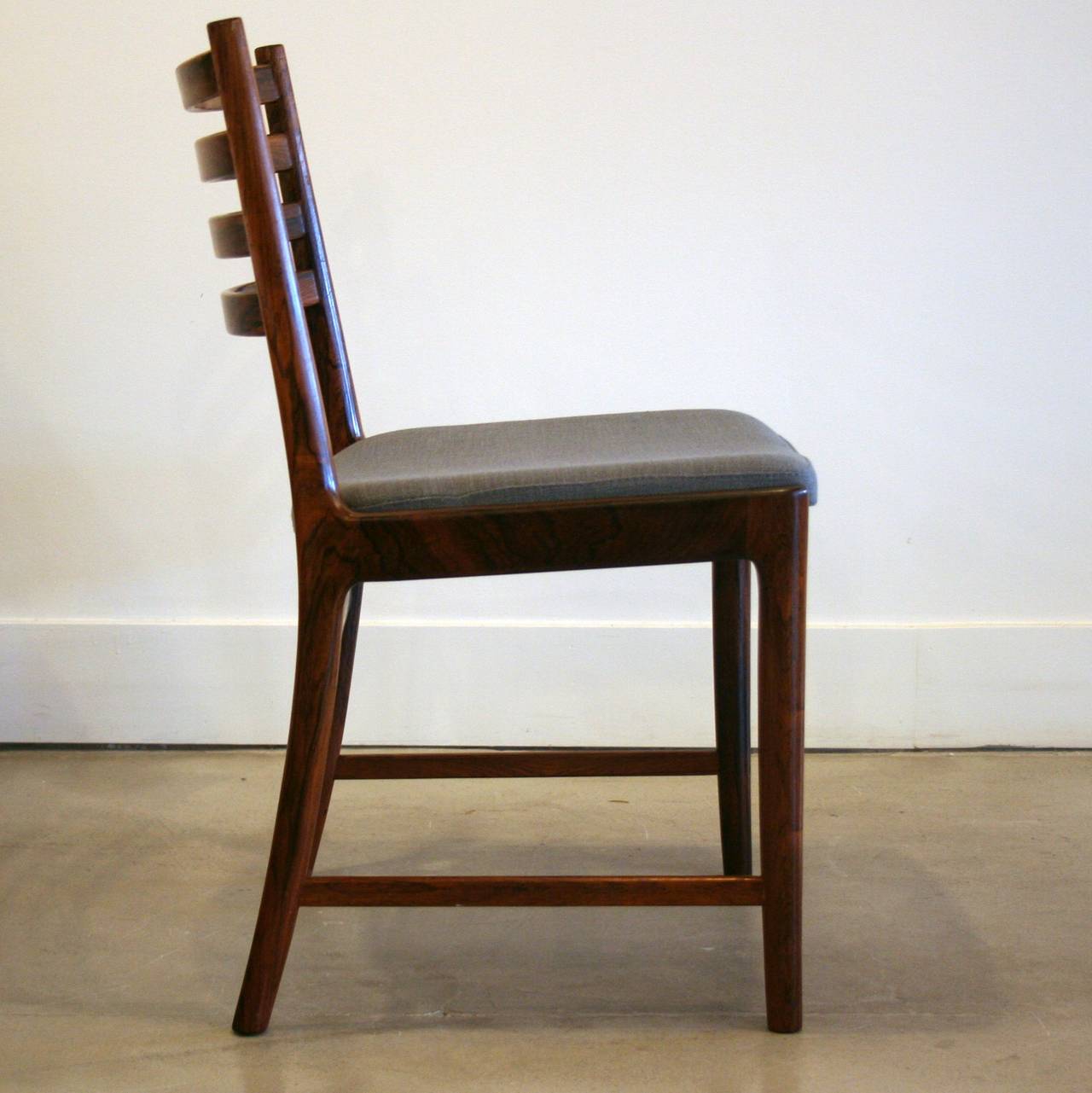 Vintage Danish Rosewood Dining Chairs 2