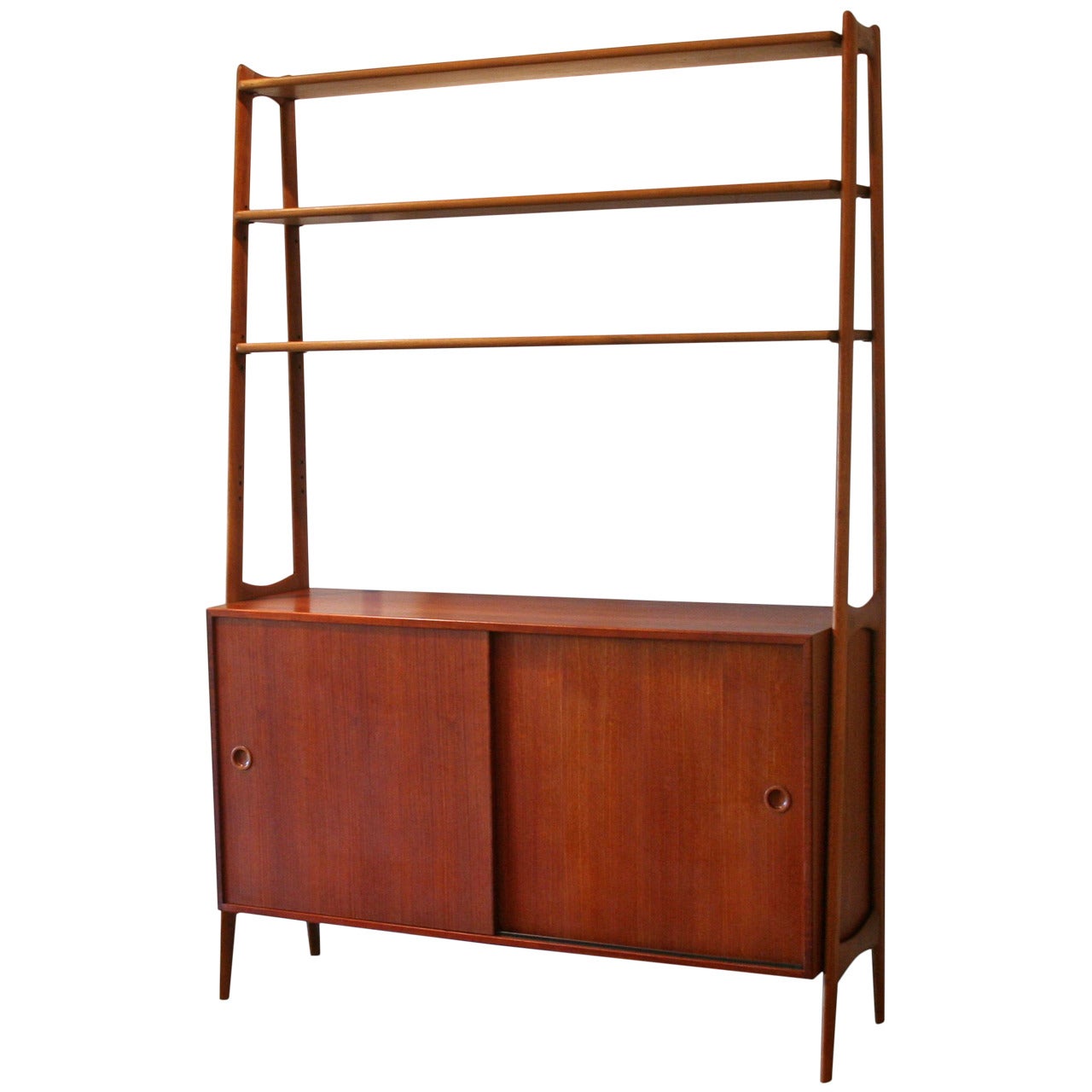 Vintage Danish Shelving Unit at 1stDibs
