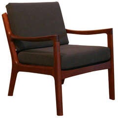 Vintage Danish Teak Lounger