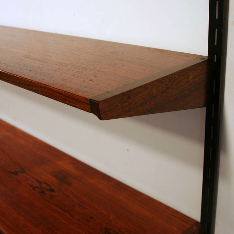 Vintage Rosewood Wall System by Kai Kristiansen 2