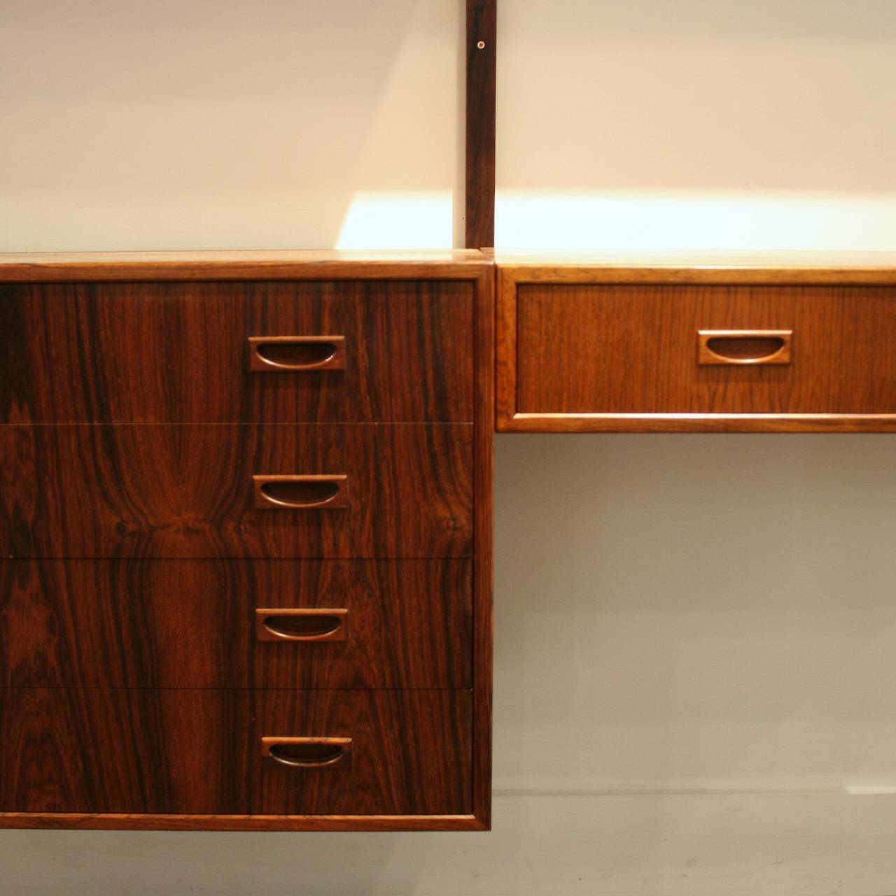 VIntage Danish Rosewood Wall System 1