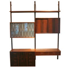VIntage Danish Rosewood Wall System