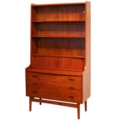 Vintage Teak Secretary