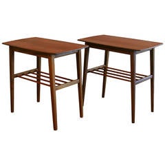 Vintage Teak Side Tables