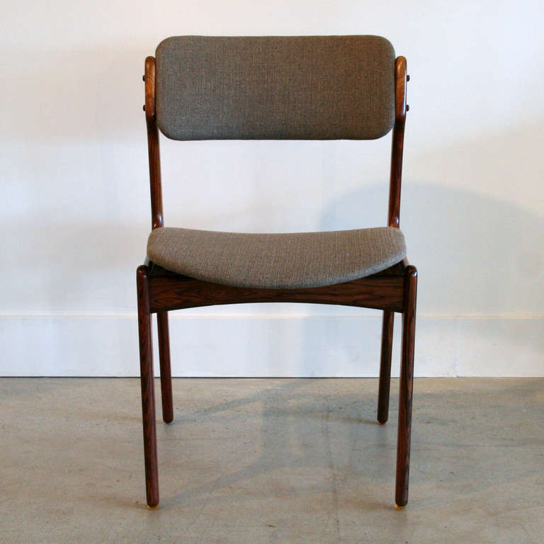 Mid-Century Modern Vintage Rosewood Dining Chairs