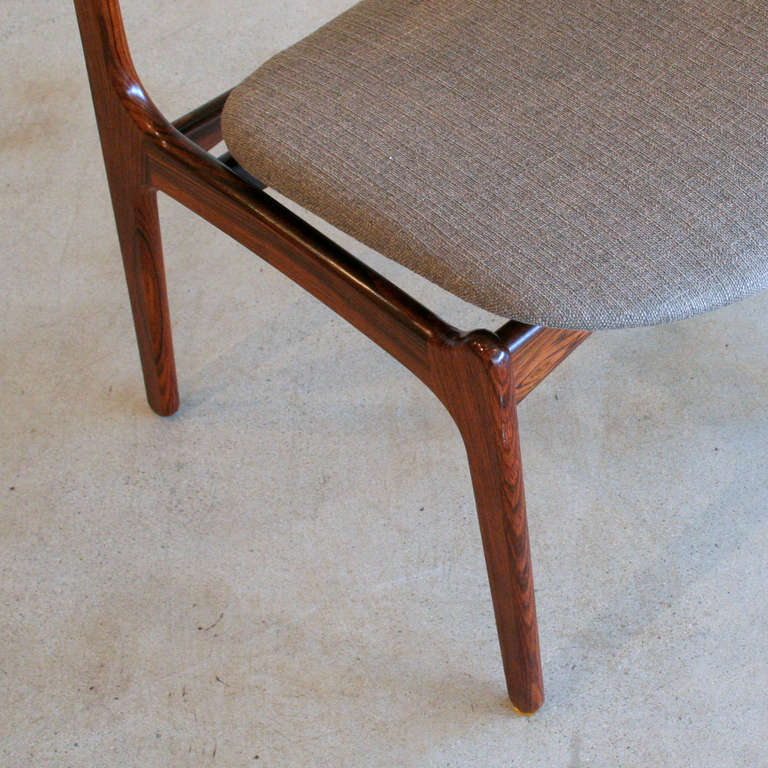 Vintage Rosewood Dining Chairs 3
