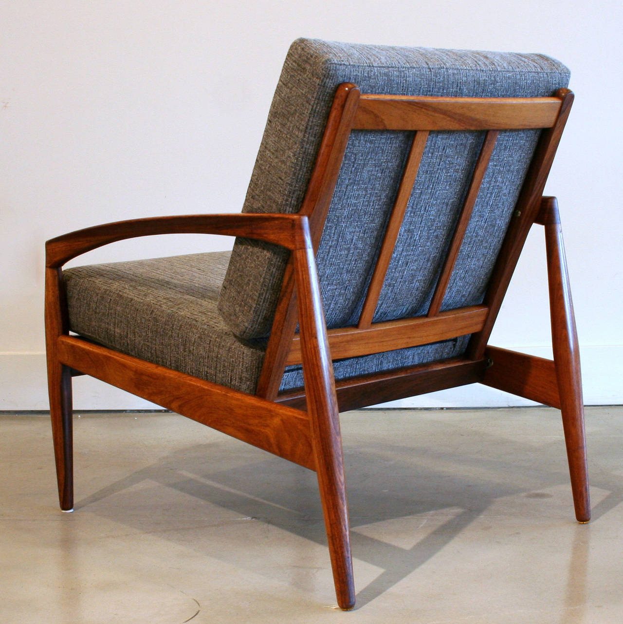 Vintage Rosewood Lounge Chair In Excellent Condition In Vancouver, BC