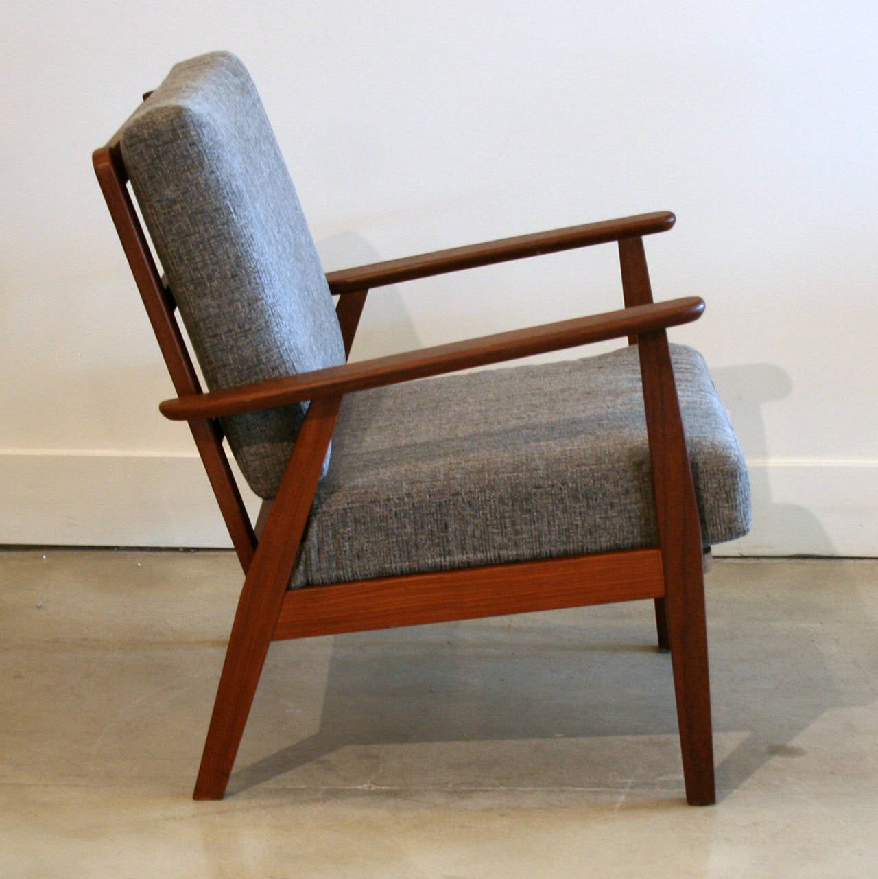 Vintage Danish Teak Lounge Chair 1