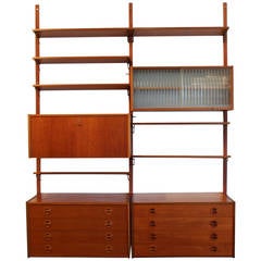 Vintage Danish Teak Wall System