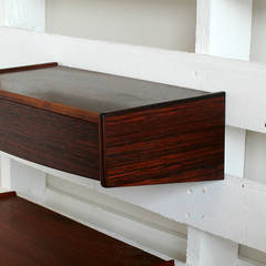 Vintage Rosewood Wall Mount Table