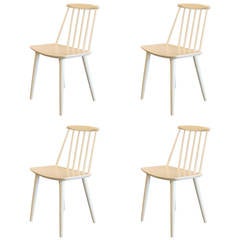 Vintage Danish Spindle Back Side Chairs