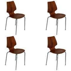 Vintage Danish Teak School Chair