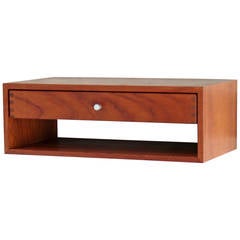 Vintage Teak Wall Mount Table
