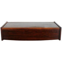 Vintage Rosewood Wall Mount Table