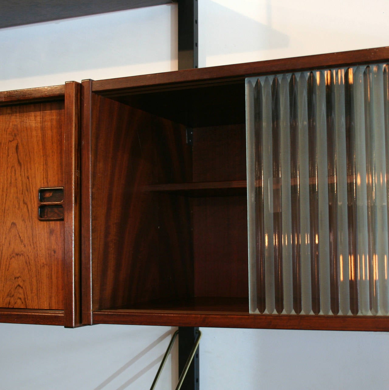 Vintage Danish Rosewood wall system.