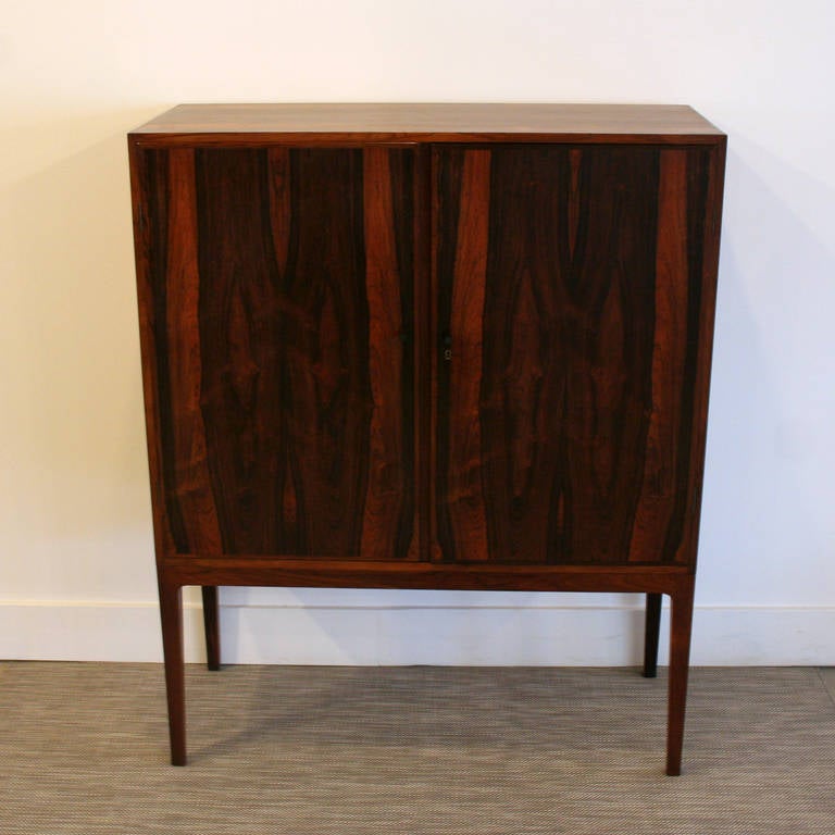 Vintage Danish Rosewood Cabinet 5