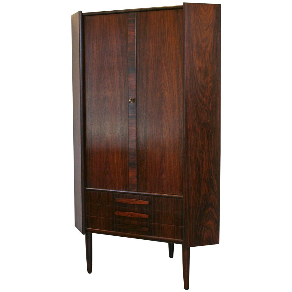 Vintage Corner Cabinet 64