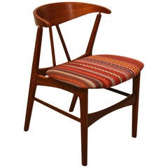 Vintage Teak Accent Chair