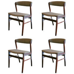 Vintage Danish Rosewood Dining Chairs - Set of 4