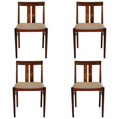 Vintage Danish Rosewood Dining Chairs - Set of 4