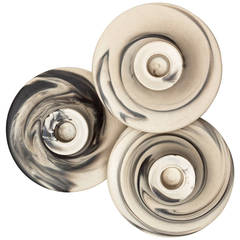 Set of Three Rosenthal Graduating Candlesticks circa 1960's