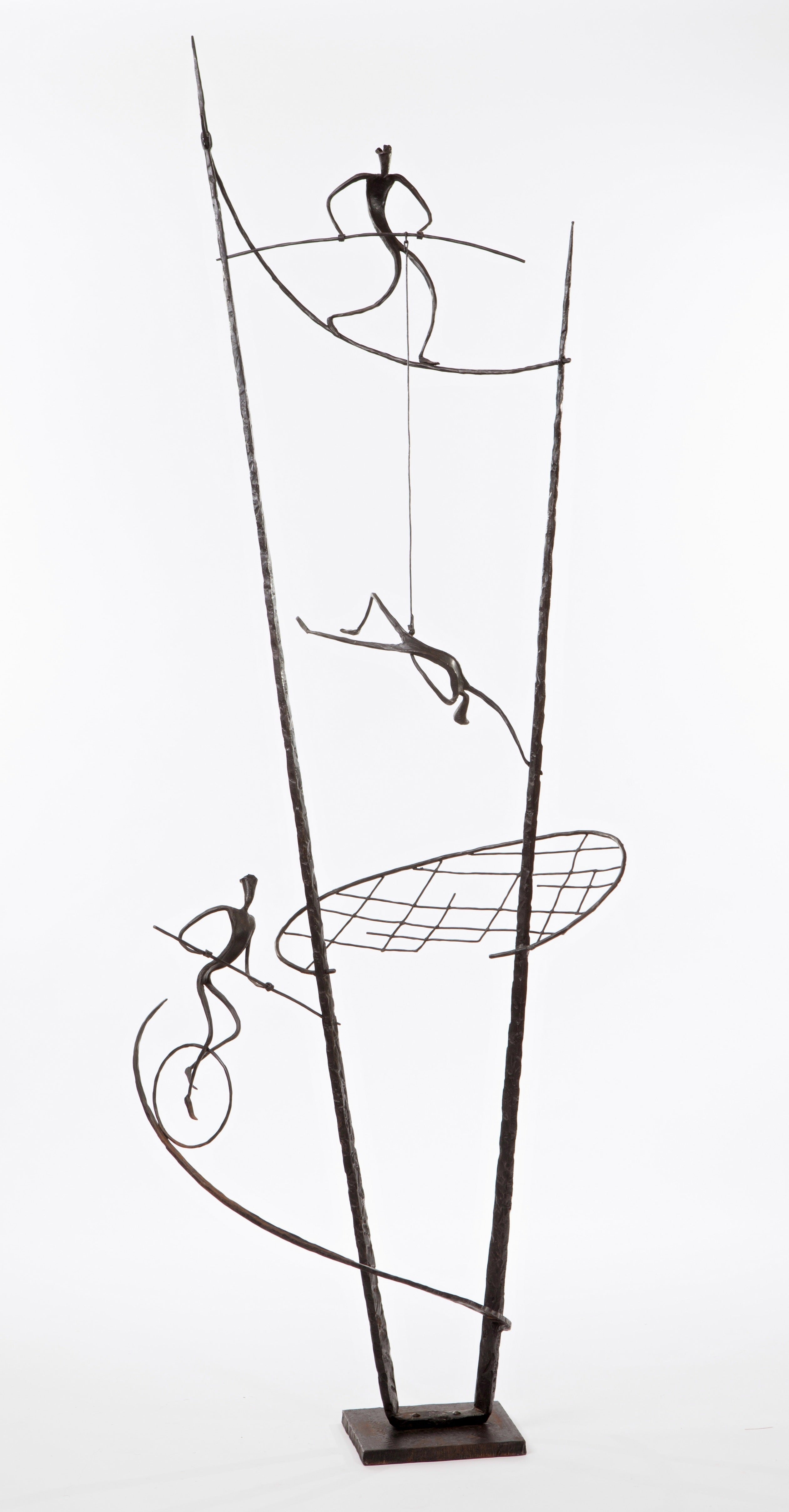 Acrobatic Sculpture in the manner of Paul Lobel