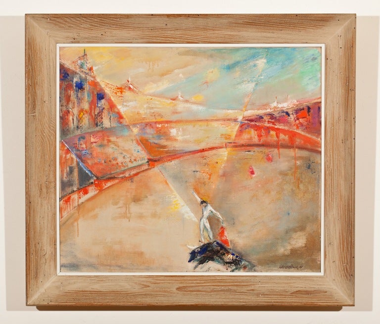 Abstract Bull Fighter by Stephen Woodburn