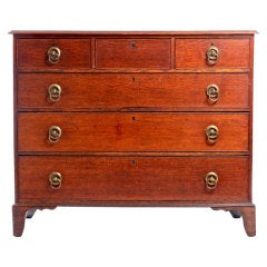 19th Century Dutch Chest with Great Pulls
