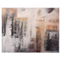 Ivanilde Brunow "Rain in New York" Abstract Painting
