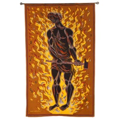 Marc Saint Saens Art Deco Tapestry