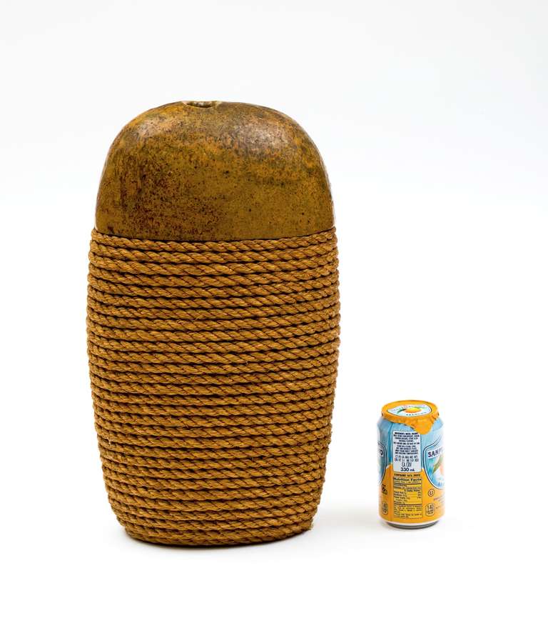 Ceramic and Rope Stoneware Vase by Schneider 2