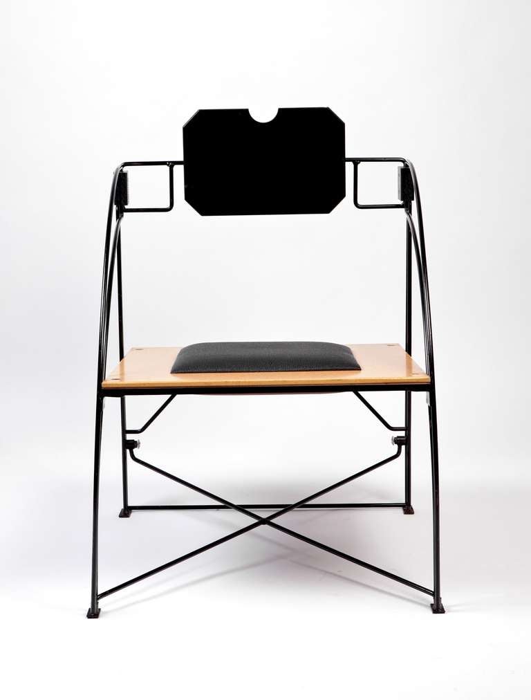 20th Century French Prototype Reversible Chairs