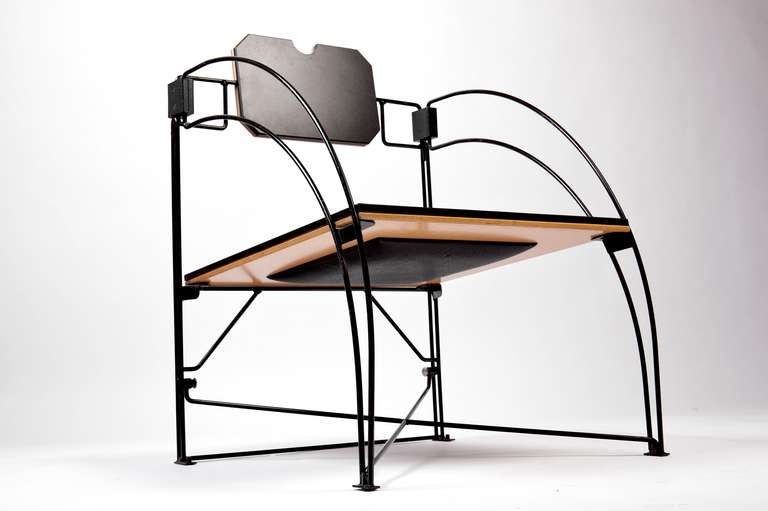 French Prototype Reversible Chairs 2