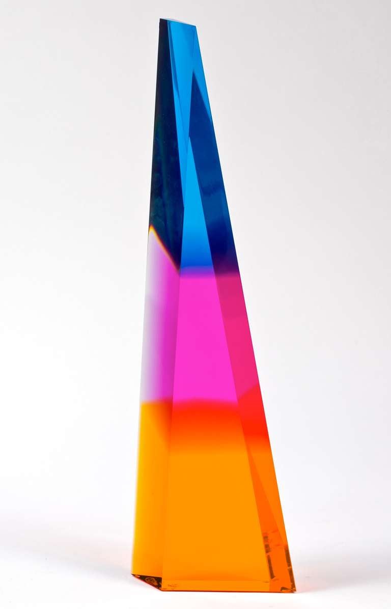 lucite sculpture artist