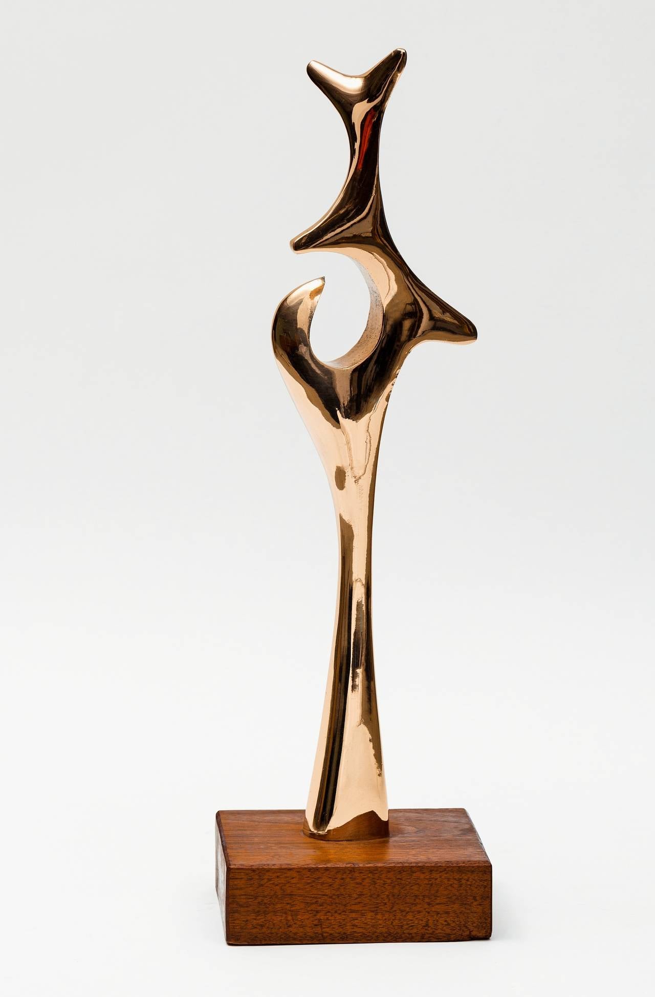 Canadian Abstract Bronze Sculpture in the Manner of Antonio Grediaga Kieff