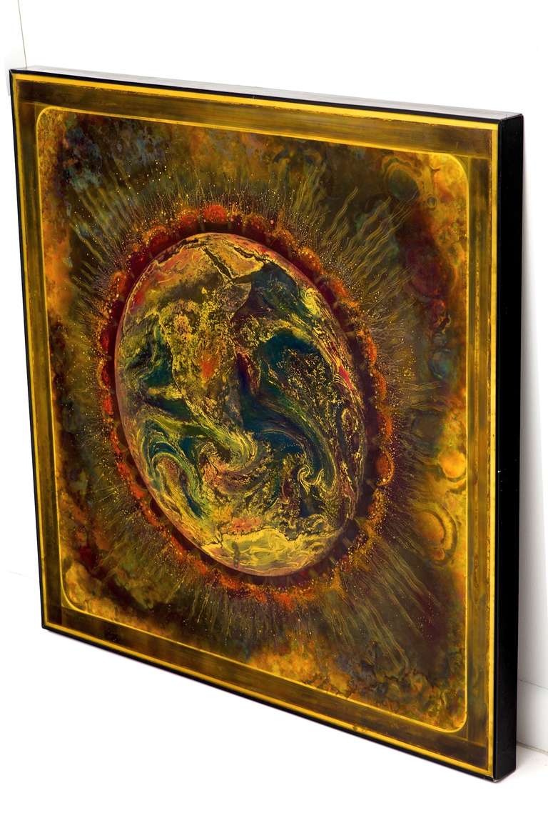 Mastercraft Acid Etched Wandkunst von Bernhard Rohne (amerikanisch)